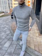 Светр Лейк Сірий