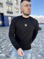 Світшот Тризуб Чорний