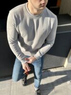 Світшот Велюр сірий