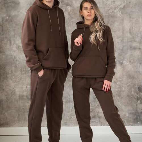 Фліс костюм шоколад